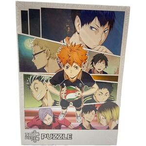 Haikyu!! 300 Piece Puzzle for  Anime Lovers with Poster